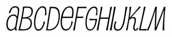 Pupcat Light Italic Font LOWERCASE