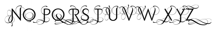 PurissimaC Regular Font UPPERCASE