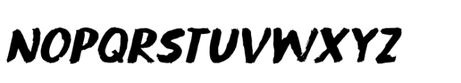 Public Lifestyle Italic Font LOWERCASE