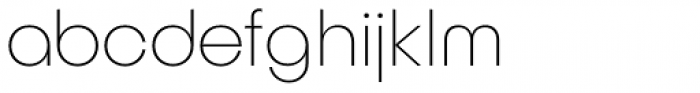 Publica Play Thin Font LOWERCASE