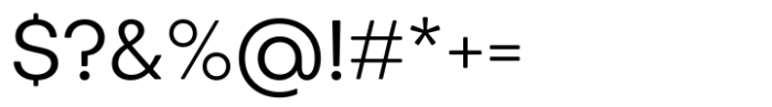 Publica Sans Round Light Font OTHER CHARS