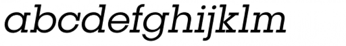 Publica Slab Light Italic Font LOWERCASE