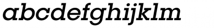 Publica Slab Regular Italic Font LOWERCASE