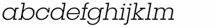 Publica Slab Ultra Light Italic Font LOWERCASE