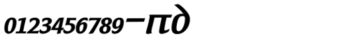 Publicala Bold Italic Expert Font LOWERCASE