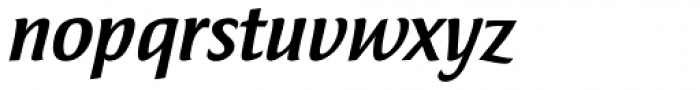 Publicala Bold Italic Font LOWERCASE