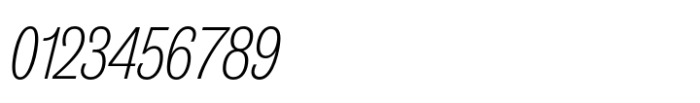Publish Gothic Condensed Std Extralight Italic Font OTHER CHARS