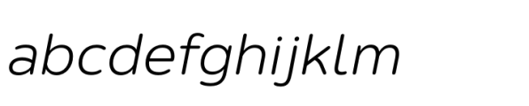 Puck Extra Light Italic FONT