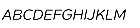 Puck Light Italic Font