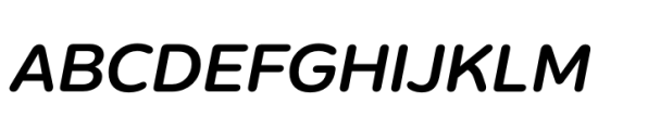 Puck Medium Italic Font