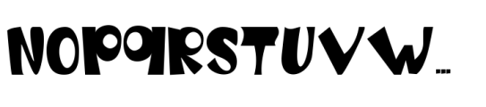 Puckiss Font UPPERCASE
