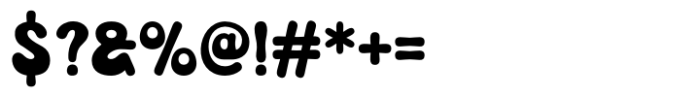 Puckyla Font OTHER CHARS