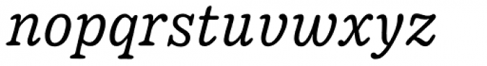 Pueblito Light Italic Font LOWERCASE