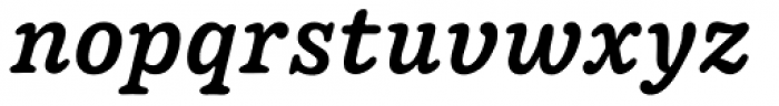 Pueblito Medium Italic Font LOWERCASE