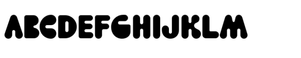 Puffer PB Regular Font UPPERCASE