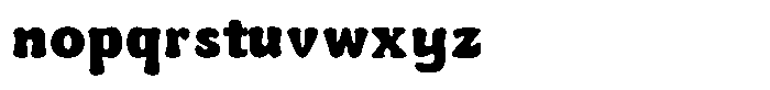 Puffetto Font LOWERCASE