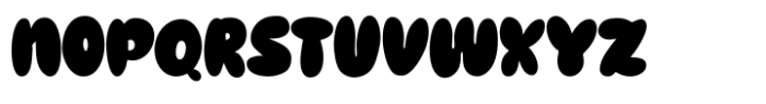 Puffy Delight Font UPPERCASE