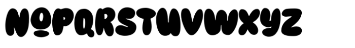 Puffy Delight Font LOWERCASE