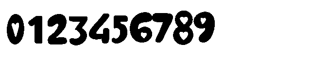 Puffy Love Font OTHER CHARS