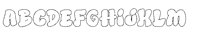 Puffy Play Outline FONT