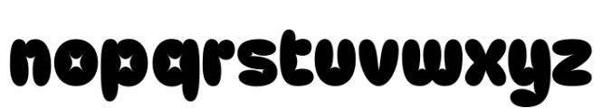 Puffypuff Regular Font LOWERCASE