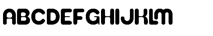 Pufilo Tropic Regular Font UPPERCASE