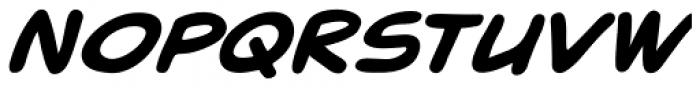 Pugnax Bold Italic Font LOWERCASE