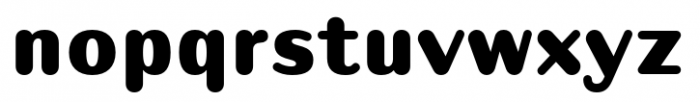 Puipui Black Font LOWERCASE