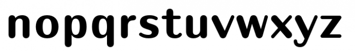 Puipui Bold Font LOWERCASE