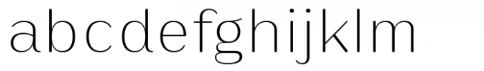 Puipui Extra Light Font LOWERCASE