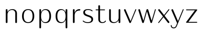 Puipui Light Font LOWERCASE