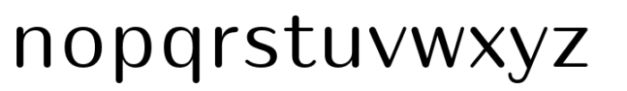 Puipui Regular Font LOWERCASE