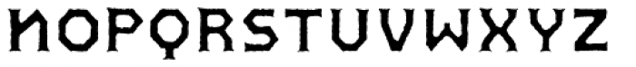 Pullman Old Font UPPERCASE