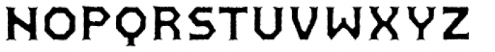 Pullman Old Font LOWERCASE