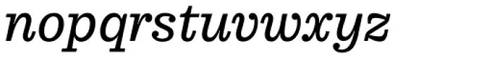 Pulpo Light Italic Font LOWERCASE