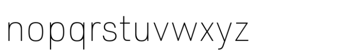 Pulse JP Arabic Thin Font LOWERCASE