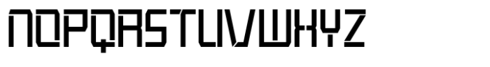 Pulseon Font LOWERCASE