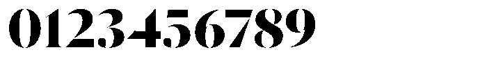 Pulso Big Extra Bold Font OTHER CHARS