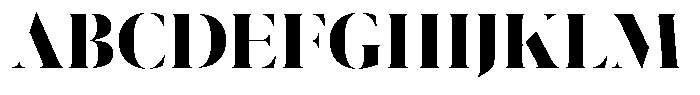 Pulso Big Extra Bold Font UPPERCASE