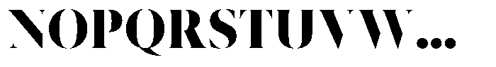 Pulso Big Extra Bold Font UPPERCASE