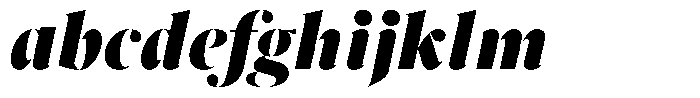 Pulso Big Pro Black Italic FONT