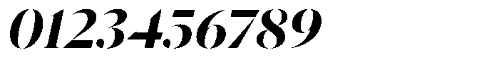 Pulso Big Pro Bold Italic Font OTHER CHARS