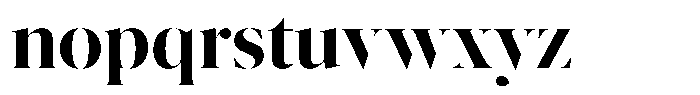 Pulso Big Pro Bold Font LOWERCASE