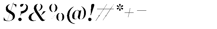 Pulso Big Pro Book Italic Font OTHER CHARS