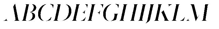 Pulso Big Pro Book Italic Font UPPERCASE