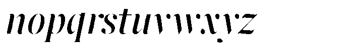 Pulso Big Pro Book Italic Font LOWERCASE