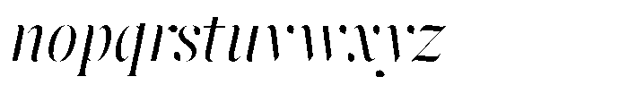Pulso Big Pro Light Italic Font LOWERCASE