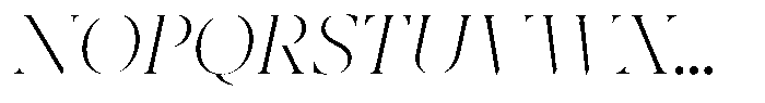 Pulso Big Pro Thin Italic Font UPPERCASE