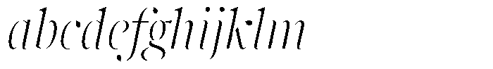 Pulso Big Pro Thin Italic FONT
