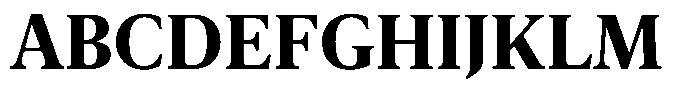 Pulso Bold Font UPPERCASE